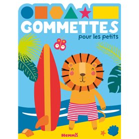 Gommettes pour les petits (Lion surf)