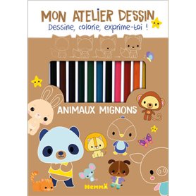 Mon atelier dessin - Animaux mignons