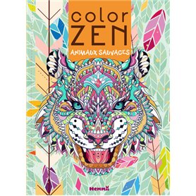 Color Zen - Animaux sauvages (Tigre)