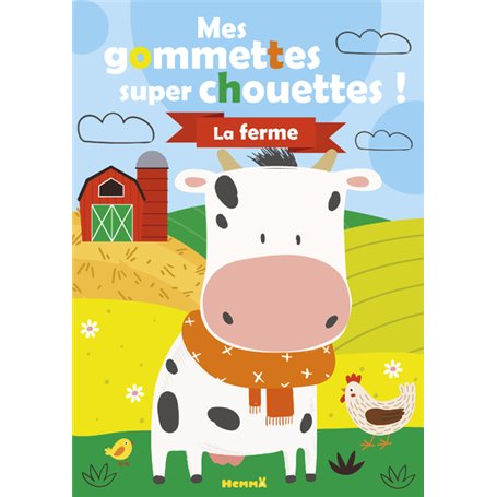 Mes gommettes super chouettes ! - La ferme (Vache)