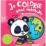 Je colorie sans déborder (2-4 ans) - J'aime ma planète T45 - Gros contours en relief