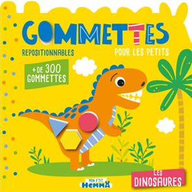 Mon P'tit Hemma Gommettes pour les petits - Les dinosaures