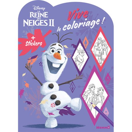 Disney La Reine des Neiges 2 - Vive le coloriage ! (Olaf)