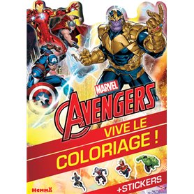 Marvel Avengers - Vive le coloriage ! (Thanos et Avengers)