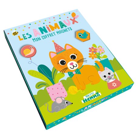 Mon P'tit Hemma Mon coffret magnets - Les animaux