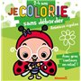 Je colorie sans déborder (2-4 ans) - Animaux rigolos T47 - Avec gros contours en relief !