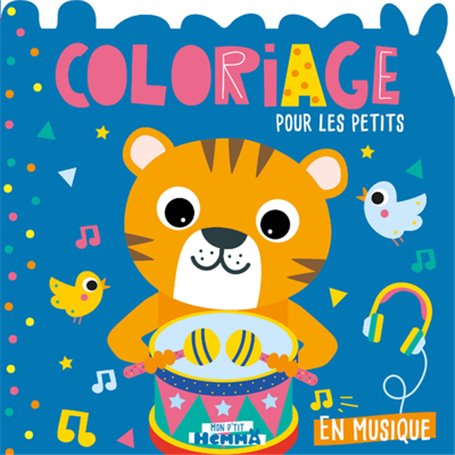 Mon P'tit Hemma Coloriage pour les petits - En musique