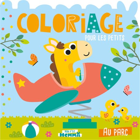 Mon P'tit Hemma - Coloriage pour les petits - Au parc