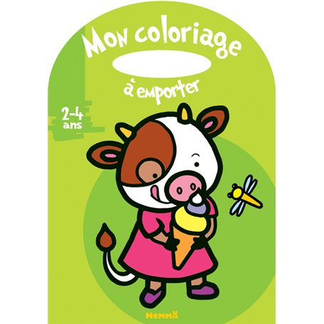 Mon coloriage à emporter (2-4 ans) (Vache)