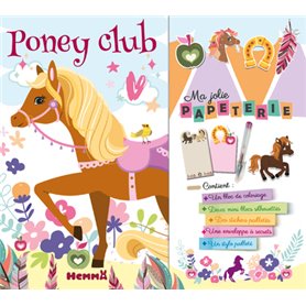 Ma jolie papeterie - Poney club