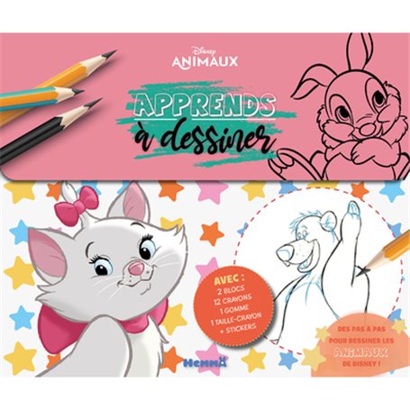 Disney Animaux - Apprends à dessiner (Marie)