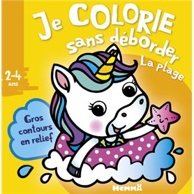 Je colorie sans déborder (2-4 ans) La plage