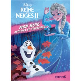 Disney La Reine des Neiges 2 - Mon bloc Activités et coloriages (Elsa et Olaf)
