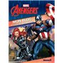 Marvel Avengers - Mon bloc Activités et coloriages (Black Widow et Captain America)