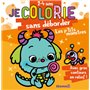 Je colorie sans déborder (2-4 ans) - Les p'tits monstres T52 - Avec gros contours en relief !