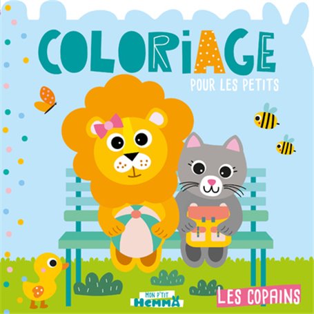 Mon P'tit Hemma - Coloriage pour les petits - Les copains