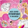 Disney Princesses - Mes super stickers à colorier