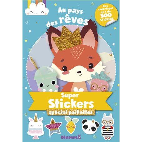 Au Pays de rêves - Super stickers spécial paillettes