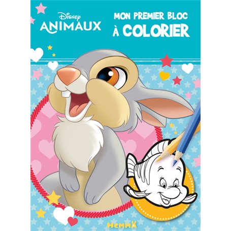 Disney Animaux - Mon premier bloc à colorier (Panpan)