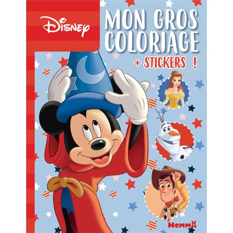 Disney - Mon gros coloriage + stickers ! - Mickey