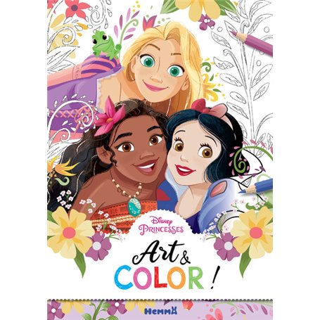 Disney Princesses - Art & Color !