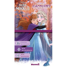 Disney La Reine des Neiges 2 - Mon kit d'activités (Anna et Elsa)