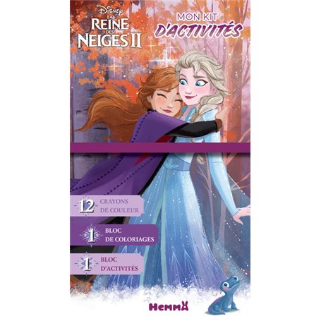 Disney La Reine des Neiges 2 - Mon kit d'activités (Anna et Elsa)