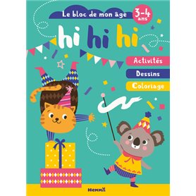 Hi hi hi (3-4 ans) - Bloc de mon âge