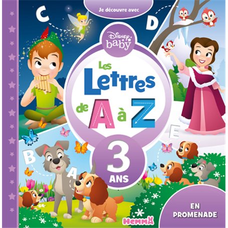 Lettres de A à Z - 3 ans - En promenade