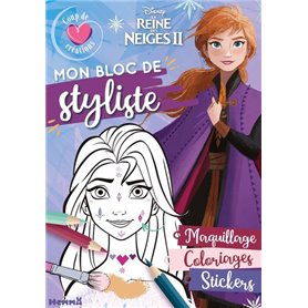 Disney La Reine des Neiges 2 - Mon bloc de styliste