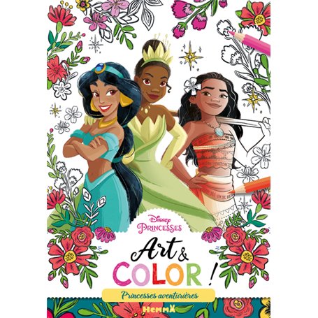 Disney Princesses - Art & Color ! - Princesses aventurières