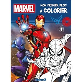 Marvel - Mon premier bloc à colorier (Iron-Man)