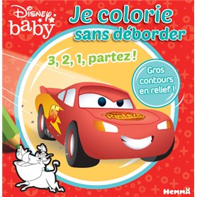 Disney Baby - Je colorie sans déborder - 3, 2, 1, partez !