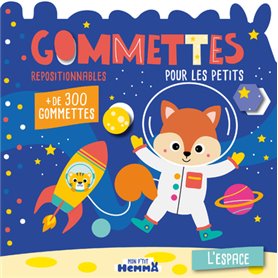 Mon P'tit Hemma - Gommettes pour les petits - L'espace - + de 300 gommettes repositionnables