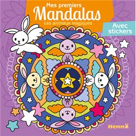 Mes premiers mandalas - Les animaux magiques - Avec stickers