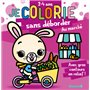 Je colorie sans déborder (2-4 ans) - Au marché T63 - Avec gros contours en relief !