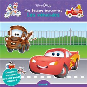 Disney Baby - Mes stickers découvertes - Les véhicules