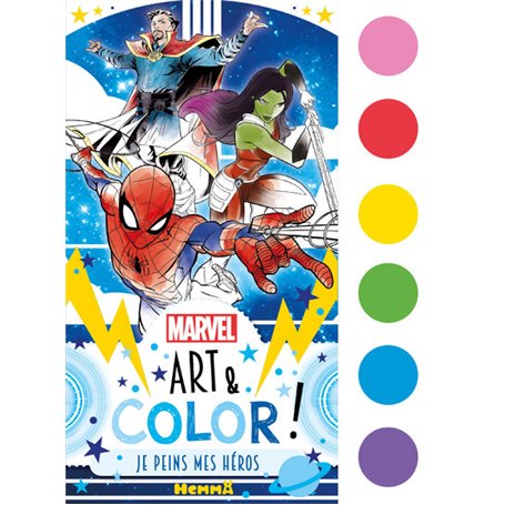 Marvel - Art & Color ! Je peins mes héros