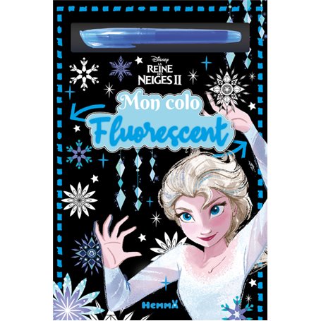 Disney La Reine des Neiges 2 - Mon colo Fluorescent (Fluo bleu)