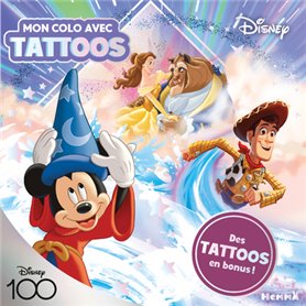 Disney 100 Disney - Mon colo avec tattoos - Des tattoos en bonus !