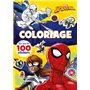 Marvel Spider-Man - Coloriage avec plus de 100 stickers (Peter Parker et Mile Morales)