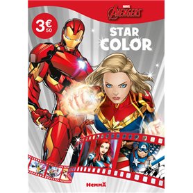 Marvel Avengers - Star Color (Iron Man et Captain Marvel)