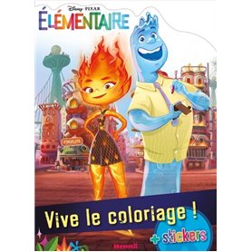 Disney Pixar Elémentaire - Vive le coloriage ! - + stickers