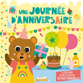 Mon P'tit Hemma - Histoire avec stickers repositionnables - Une journée d'anniversaire - Une histoir