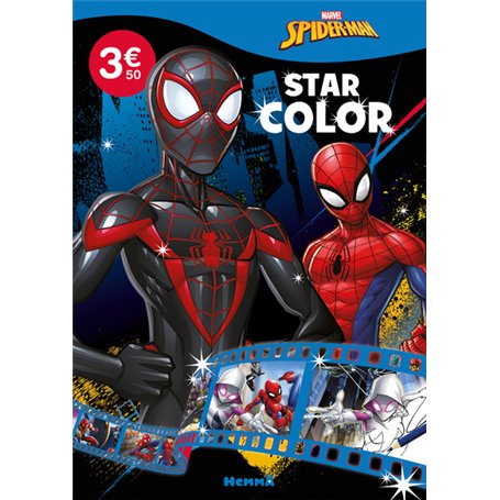 Marvel Spider-Man - Star Color (Miles Morales, Peter Parker)