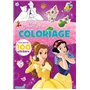 Disney Princesses - Coloriage avec plus de 100 stickers (Belle et Blanche-Neige)