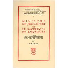 TH n°4 - Ministre de Jésus-Christ ou le sacerdoce de l'Evangile