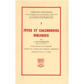 TH n°7 - Fêtes et calendriers bibliques