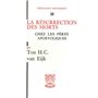 TH n°25 - La résurrection des morts chez les pères apostoliques