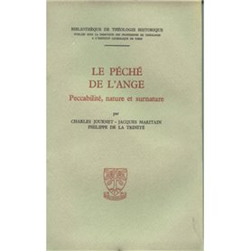 Le pêché de l'ange - Peccabilité, nature et surnature